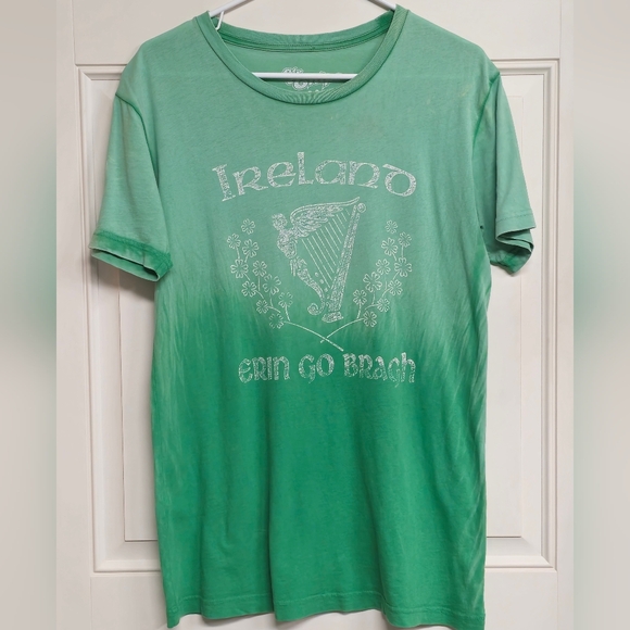 UNISEX Size Medium Green ๐ Ireland ๐ฎ๐ช Erin Go Brah Tee-shirt. - Picture 3 of 5